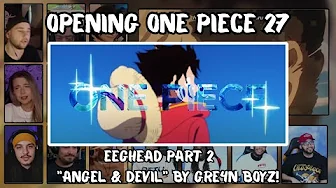 OPENING ONE PIECE 27 (EGGHEAD PART 2) REACTION MASHUP OPENING ONE PIECE 27 (EGGHEAD PART 2) REACTION MASHUP