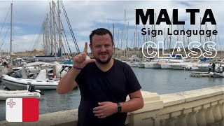 Learn MALTA Sign Language with Loran! | Online Class | InterSign University