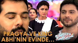 PRAGYA VE KİNG ABHİ'NİN EVİNDE ! DUYGUSAL ANLAR...