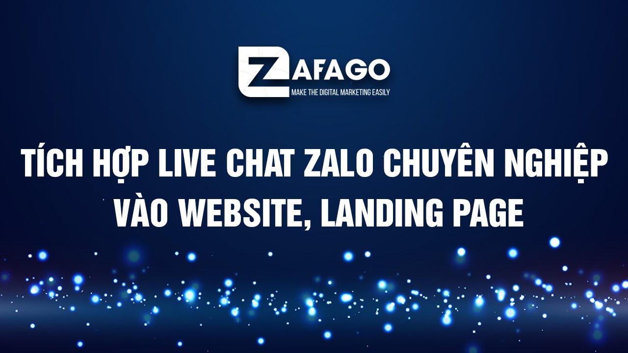 Tích Hợp Live Chat Zalo Chuyên Nghiệp Vào Website,... - youtube