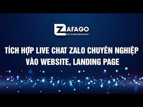 Video Tích Hợp Live Chat Zalo Chuyên Nghiệp Vào Website,... - youtube