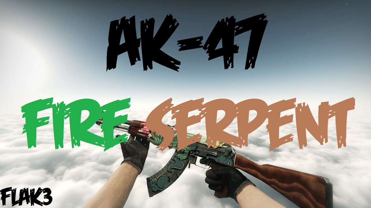 AK-47 Fire Serpent HD [Stickers] Para CS 1.6 | Novos Sons do CS:GO ...
