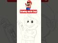 drawing mario supermario galaxy moive