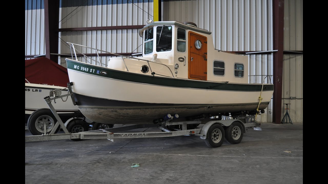 1993 murphy boats 24 alaskan trader -- sold - youtube