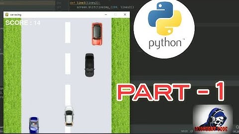 Pygame tutorial 1 - car racing game . Making game window. for beginners