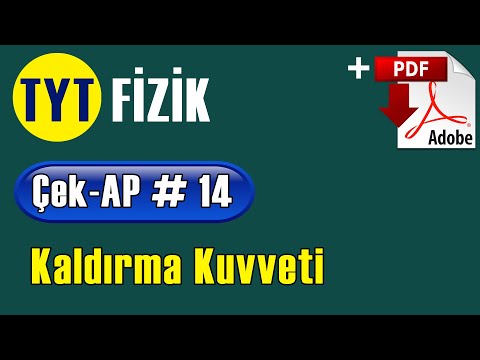 Sıvıların Kaldırma Kuvveti +PDF | TYT Fizik Çek-AP 14 #çekap #tytfizik