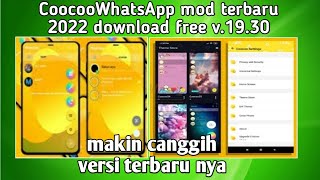 WhatsApp coocoo mod terbaru 2022 last update v 19 30 cara download