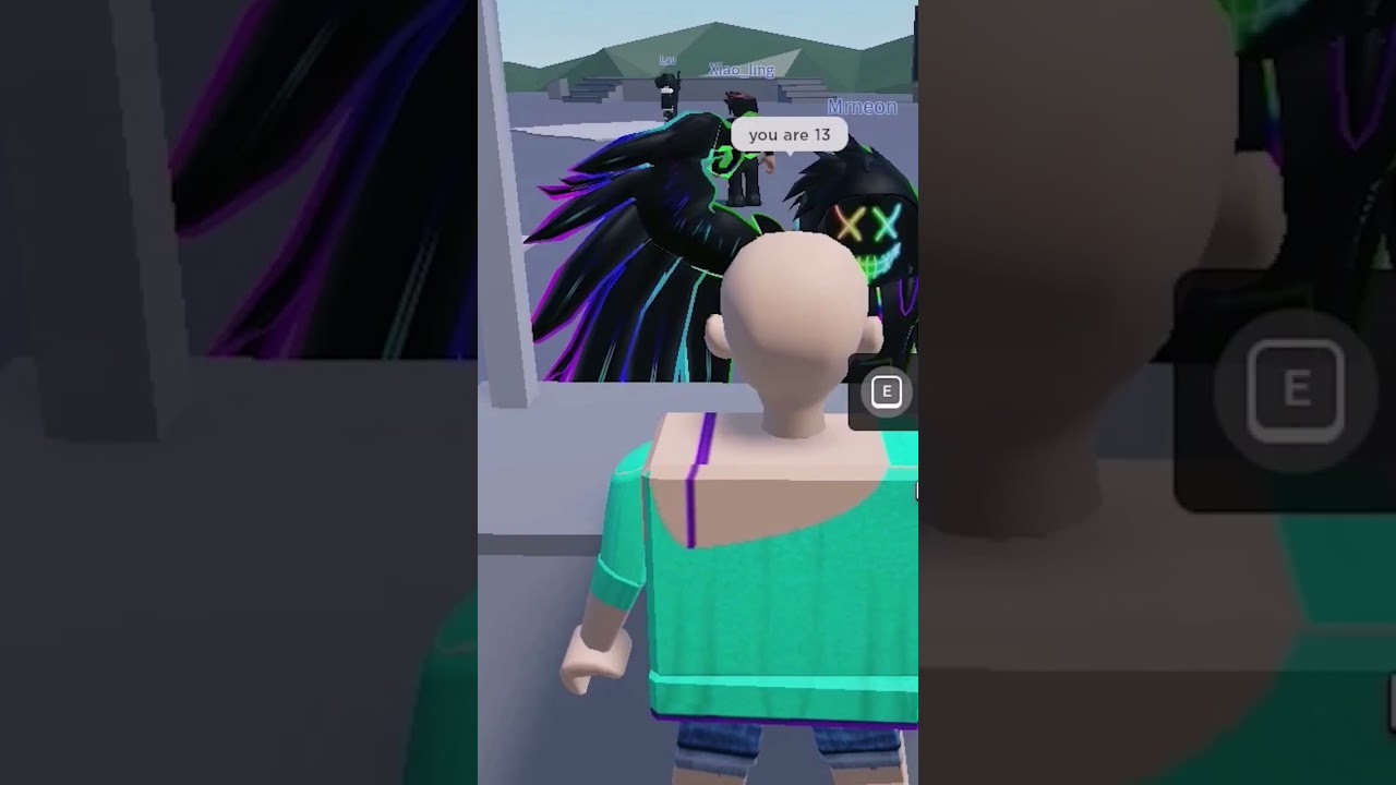 Guessing players age based on their avatar #roblox #youtube #edit #funny