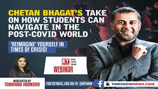 How can students navigate the post-COVID world | Webinar With Chetan Bhagat