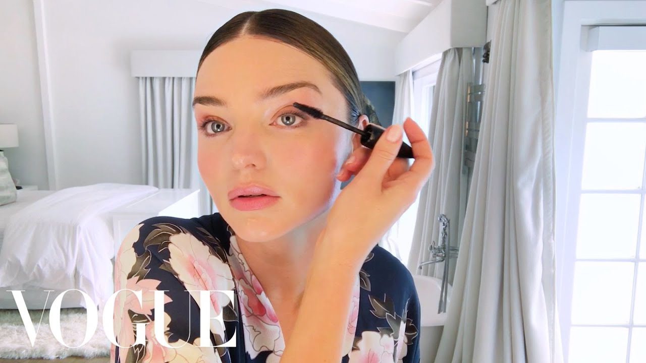Miranda Kerr Applies Her Glowing Wedding Day Makeup  Beauty Secrets  Vogue