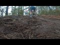 building deadwood mtb track pt 1-drop track