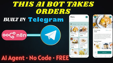 I Automated a Restaurant with an AI Telegram Bot & n8n — Complete Order System (No Code)| Dev Bnayak
