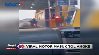 VIRAL! Sepeda Motor Masuk Tol Angke - LIM 21 21/04