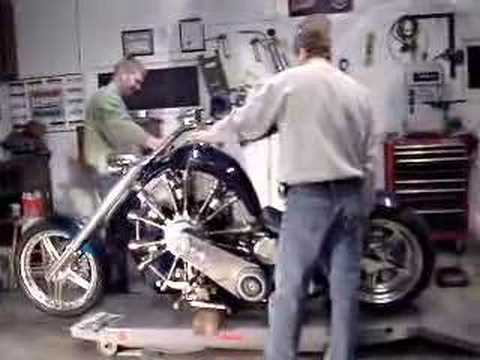 Radial engine motorcycle