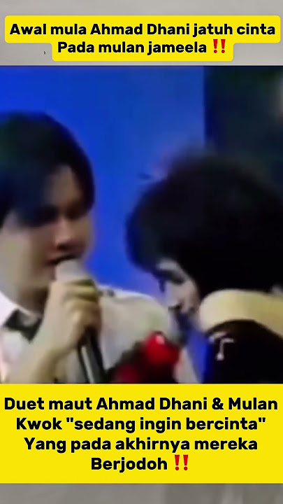 Terbongkar! Awal Mula Ahmad Dhani Jatuh Cinta  ke Mulan Jameela, Ternyata Gara-Gara Lagu Ini #shorts