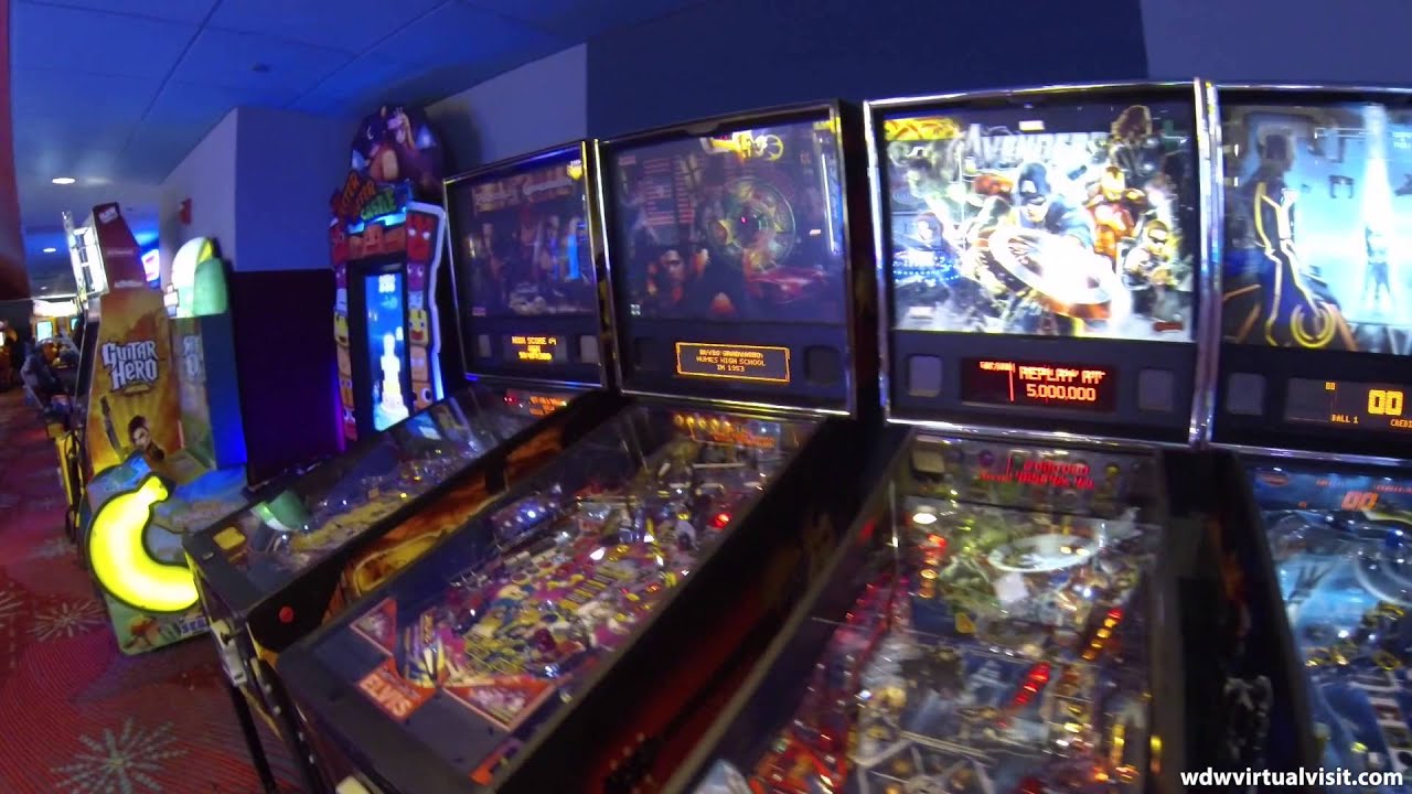 Disney Contemporary Resort Game Room Disney Contemporary Resort Game Room