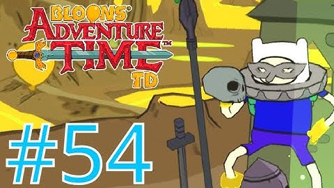 Flame of thrones hard mode - Bloons Adventure time TD gameplay part 54 (No commentary)