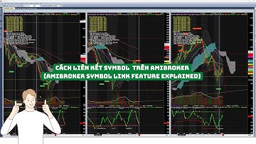 Cách liên kết symbol  trên Amibroker? | (Amibroker Symbol Link Feature Explained)