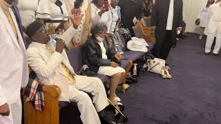Moses Smith and the Gospel keystones sending off Mother Mae Etta Smith 🕊️