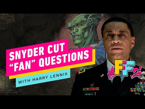 Zack Snyder's Justice League - Harry Lennix Has a Martian Manhunter Question | IGN Fan Fest 2021