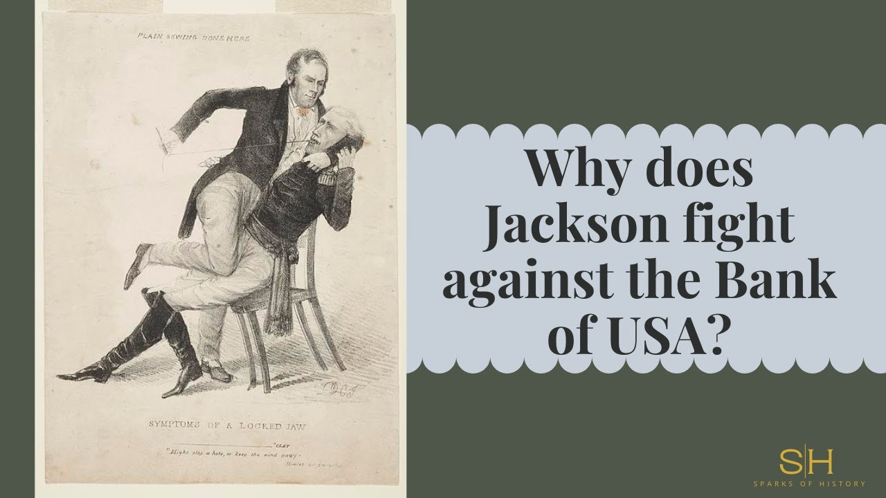 Why does Jackson fight against the Bank of USA?