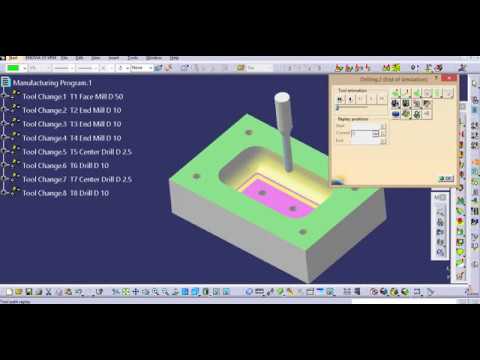 TUTORIAL CAM MILLING - YouTube