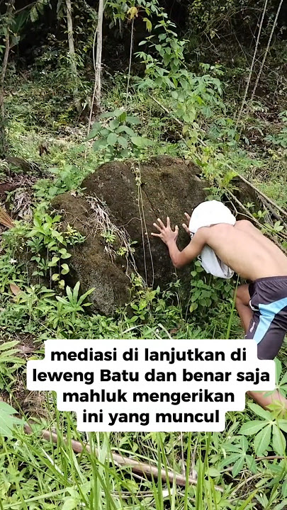 benar benar menyeramkan mahluknini yang muncul #mahlukmisterius #ularbesar