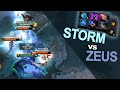 Storm Spirit vs Zeus and Friends - Pickoff Mode: ON | Raw Gameplay | Dota 2