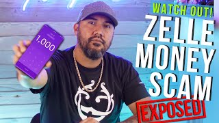 ZELLE money SCAM EXPOSE - watch this video before it happens to you