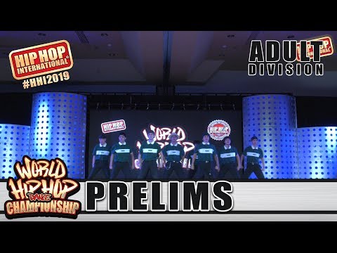 Awesome - Thailand (2nd Place Adult) | HHI 2019 World Hip Hop Dance Championship Prelims