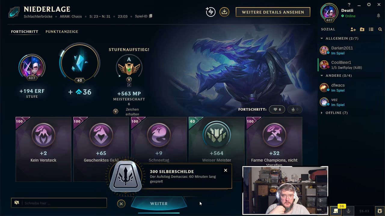 League of Legends | ARAM: CHAOS | Renekton | A | 10.02.2026 | 3