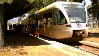 STADLER GTW 2/6 560-104/904/204 at Agia Marina Greece (04/08/13)