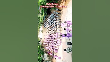 #Callesthenics #standingtable #bothexercises #freehand exercises #massdrill #zphs #pd #rj