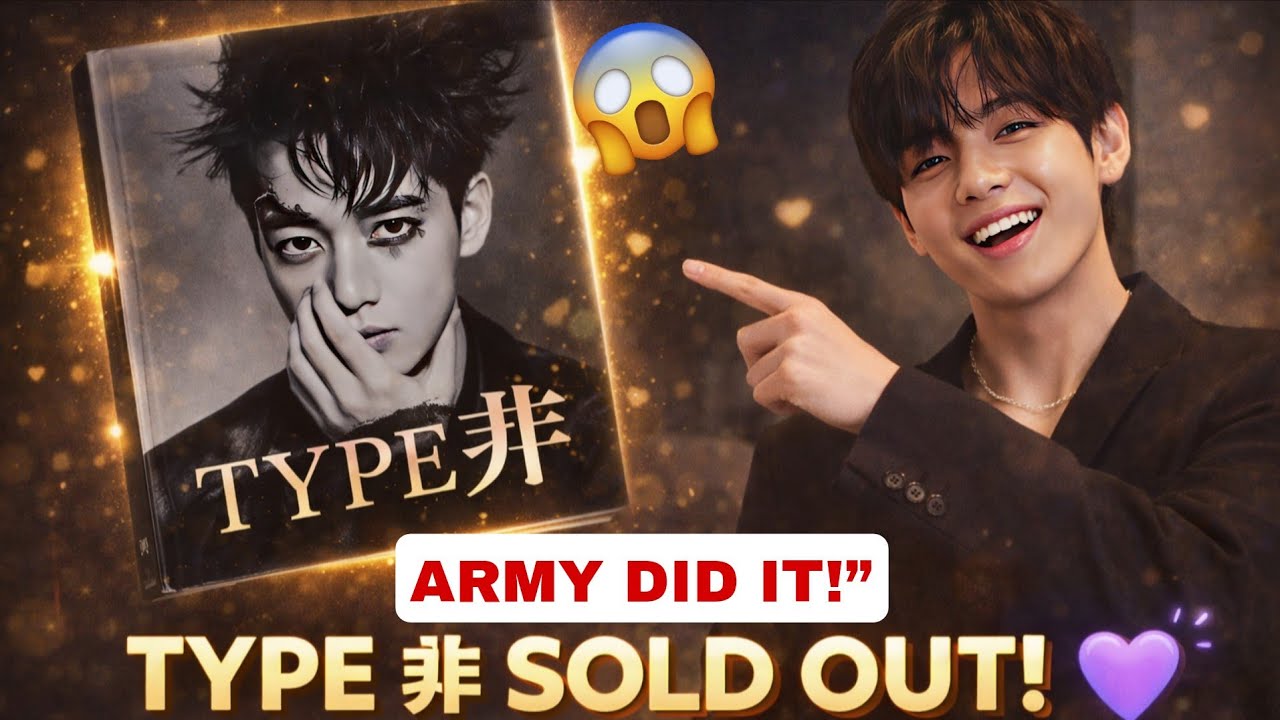 1 Minute Ago‼️😱SOLD OUT KING! V’s “TYPE 非” Breaks Ktown4u Again!