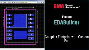 Complex Footprint With Custom Pad Shapes