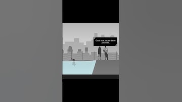 The awesome old lady at the pool reacts very quick to protect Willow #gamedev