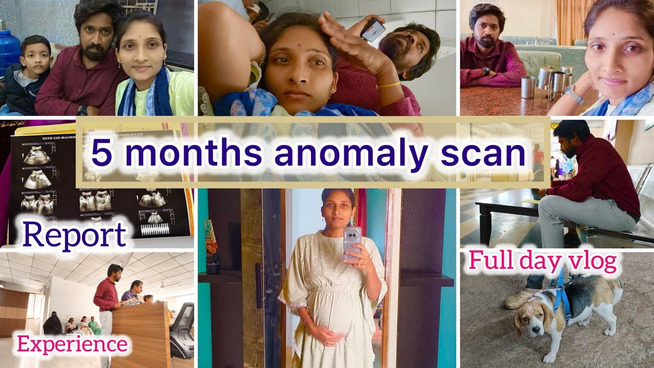 5 months important anomaly scan experience ಹೇಗಿತ್ತು ಏನೆಲ್ಲಾ ಮಾಡಿದ್ರು morning to night full day vlog🤰