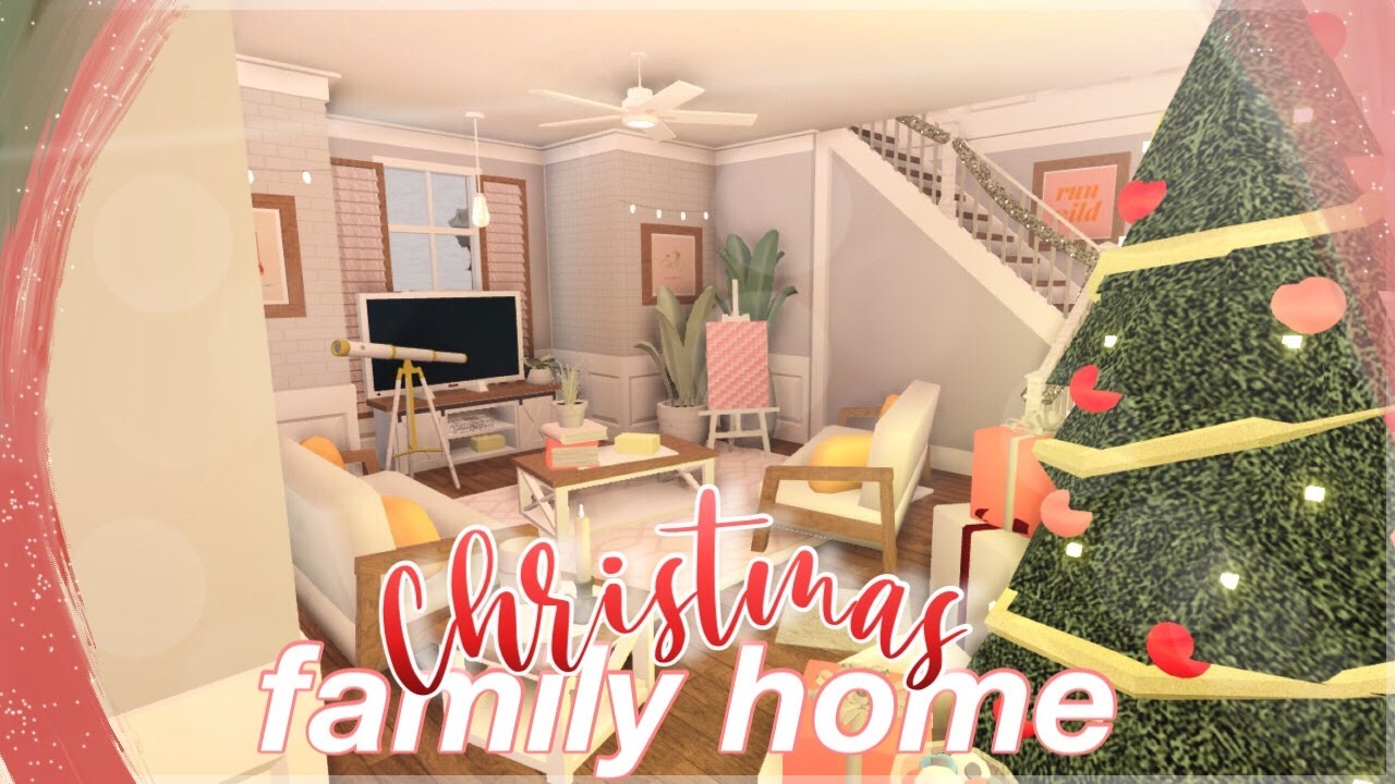 BLOXBURG | Christmas/Winter Family Home (No Advanced Placement) | House ...