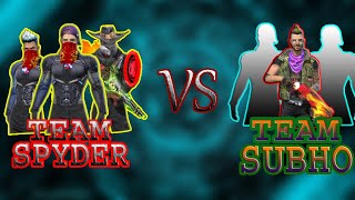 SPYDER SQUAD VS SUBHO SQUAD REMATCH