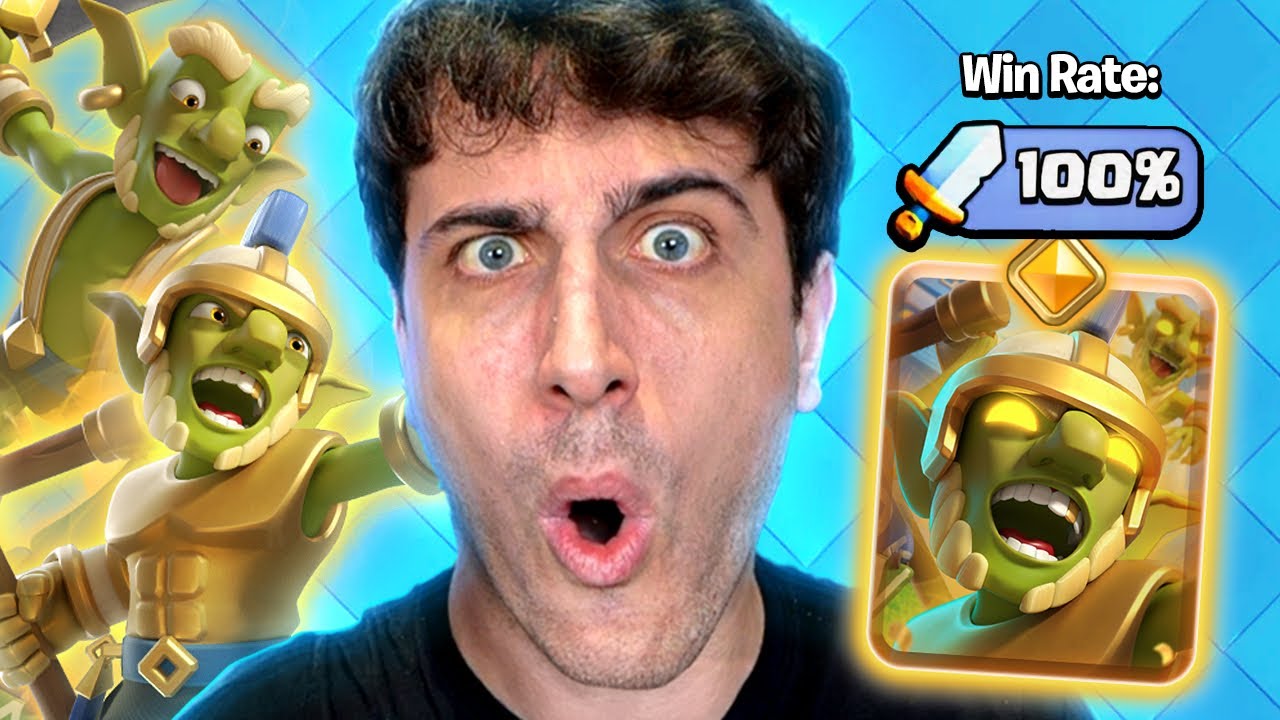 VINCO SEMPRE con i GOBLIN EROI nel DECK! Clash Royale ITA!