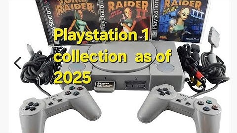 Playstation 1 collection 2025