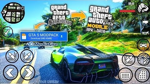 gta 5 modpack for gta sa android 2023 | gta5 modpack android 2023 |mod graphics redux gta sa android