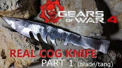Making Gears of War 4 Combat Knife - Part 1 - Shaping the Blade
