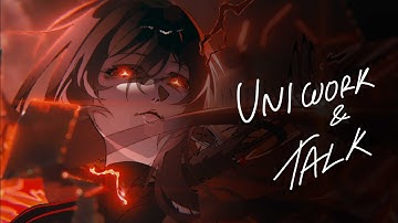 ทำงานมหาลัยคัทใหม่ ก่อนไปเที่ยวยาว /Uni work & Talk