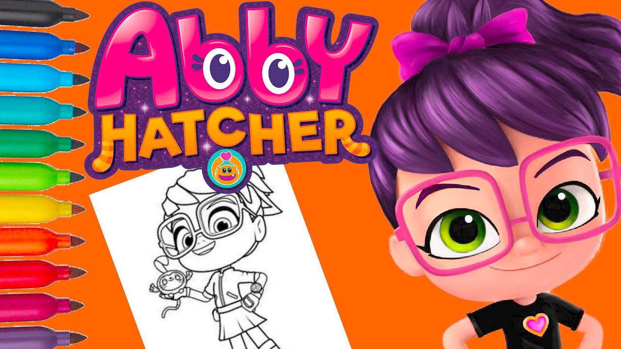 Abby Hatcher and Bozzly | Coloring for Kids - Toy Picture ...