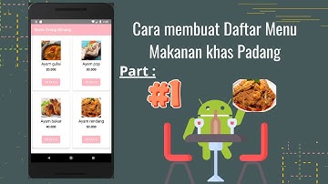 Cara membuat daftar menu makanan khas padang