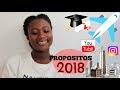 MIS PROPOSITOS Y METAS 2018 ♥ - Yudis