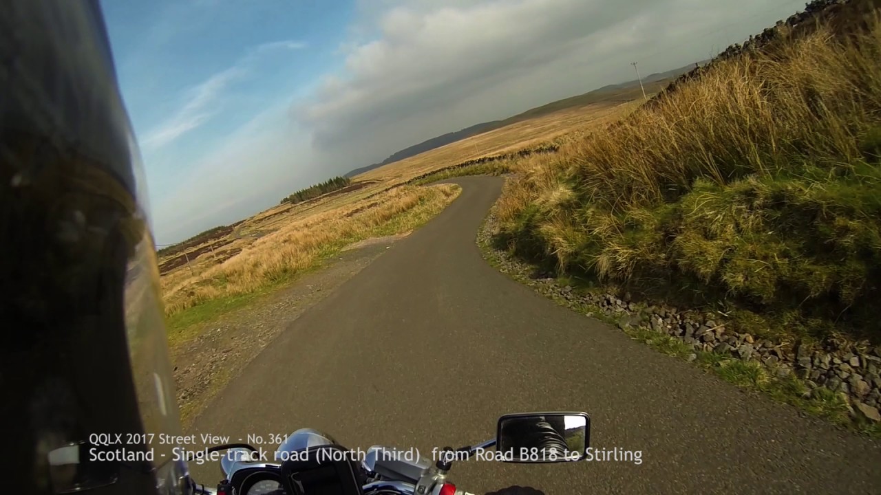 361 Street View - Scotland Single-track road (North Third) from Road ...