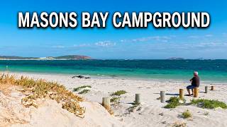 Masons Bay Campgrounds, Beachfront Campgrounds, Grey Nomads Doing The Lap Of Australia, EP-242