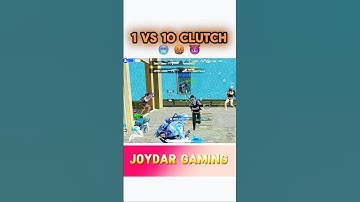 1v10 Clutch in BGMI 🔥 | #bgmi #pubg #battleroyalegame #luckygameplay #sehar #jonathan #pubgmobile
